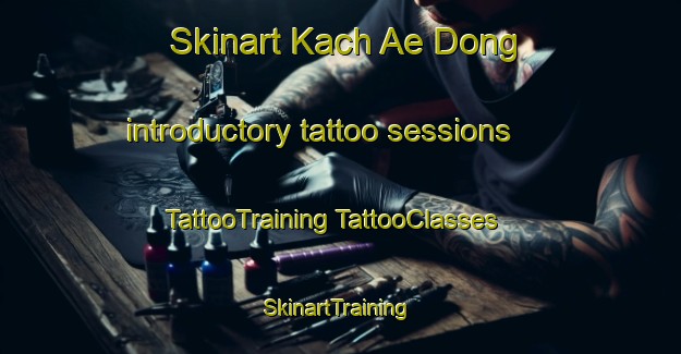 Skinart Kach Ae Dong introductory tattoo sessions | #TattooTraining #TattooClasses #SkinartTraining-Korea