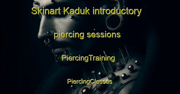 Skinart Kaduk introductory piercing sessions | #PiercingTraining #PiercingClasses #SkinartTraining-Korea