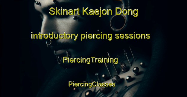 Skinart Kaejon Dong introductory piercing sessions | PiercingTraining | PiercingClasses | SkinartTraining-Korea