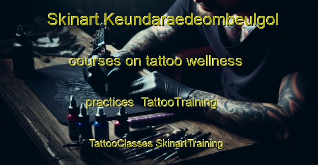 Skinart Keundaraedeombeulgol courses on tattoo wellness practices | #TattooTraining #TattooClasses #SkinartTraining-Korea