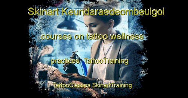 Skinart Keundaraedeombeulgol courses on tattoo wellness practices | #TattooTraining #TattooClasses #SkinartTraining-Korea