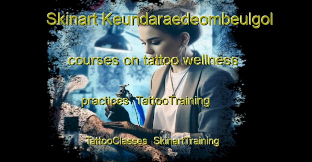Skinart Keundaraedeombeulgol courses on tattoo wellness practices | TattooTraining | TattooClasses | SkinartTraining-Korea