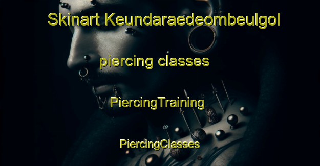 Skinart Keundaraedeombeulgol piercing classes | #PiercingTraining #PiercingClasses #SkinartTraining-Korea