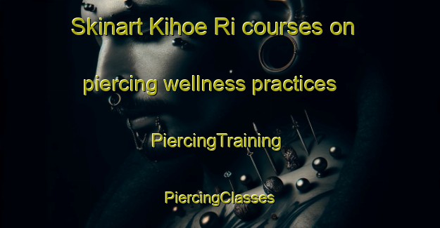 Skinart Kihoe Ri courses on piercing wellness practices | #PiercingTraining #PiercingClasses #SkinartTraining-Korea