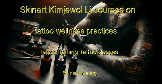 Skinart Kimjewol Li courses on tattoo wellness practices | #TattooTraining #TattooClasses #SkinartTraining-Korea