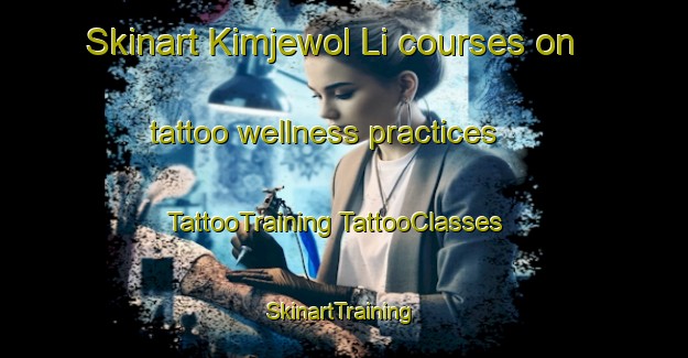 Skinart Kimjewol Li courses on tattoo wellness practices | #TattooTraining #TattooClasses #SkinartTraining-Korea