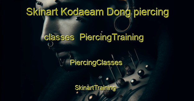 Skinart Kodaeam Dong piercing classes | #PiercingTraining #PiercingClasses #SkinartTraining-Korea