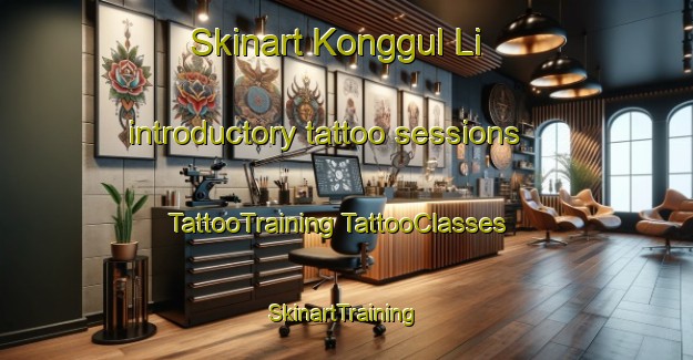 Skinart Konggul Li introductory tattoo sessions | #TattooTraining #TattooClasses #SkinartTraining-Korea