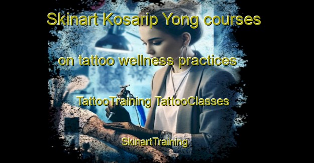 Skinart Kosarip Yong courses on tattoo wellness practices | #TattooTraining #TattooClasses #SkinartTraining-Korea