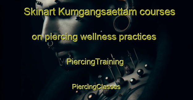 Skinart Kumgangsaettam courses on piercing wellness practices | #PiercingTraining #PiercingClasses #SkinartTraining-Korea