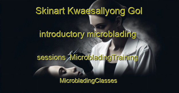 Skinart Kwaesallyong Gol introductory microblading sessions | MicrobladingTraining | MicrobladingClasses | SkinartTraining-Korea