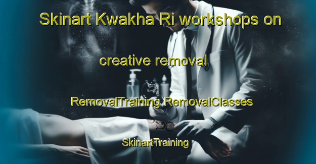 Skinart Kwakha Ri workshops on creative removal | #RemovalTraining #RemovalClasses #SkinartTraining-Korea