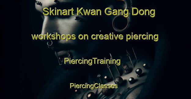 Skinart Kwan Gang Dong workshops on creative piercing | PiercingTraining | PiercingClasses | SkinartTraining-Korea