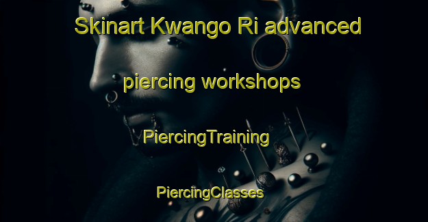 Skinart Kwango Ri advanced piercing workshops | PiercingTraining | PiercingClasses | SkinartTraining-Korea
