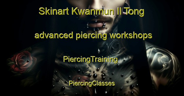 Skinart Kwanmun Il Tong advanced piercing workshops | #PiercingTraining #PiercingClasses #SkinartTraining-Korea