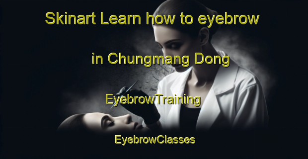 Skinart Learn how to eyebrow in Chungmang Dong | EyebrowTraining | EyebrowClasses | SkinartTraining-Korea