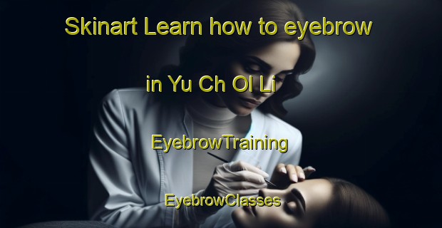 Skinart Learn how to eyebrow in Yu Ch Ol Li | EyebrowTraining | EyebrowClasses | SkinartTraining-Korea