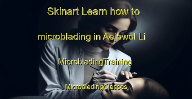 Skinart Learn how to microblading in Aejowol Li | #MicrobladingTraining #MicrobladingClasses #SkinartTraining-Korea