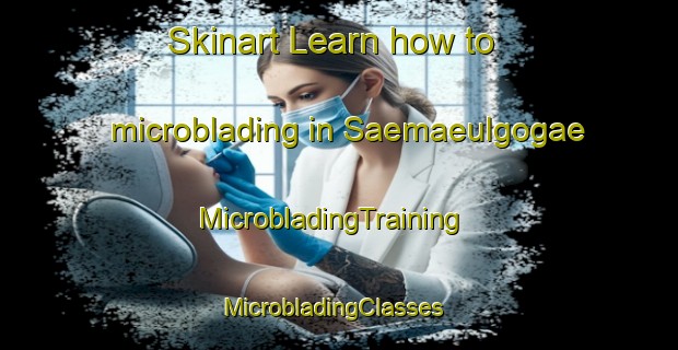 Skinart Learn how to microblading in Saemaeulgogae | MicrobladingTraining | MicrobladingClasses | SkinartTraining-Korea