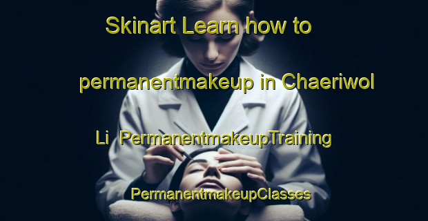 Skinart Learn how to permanentmakeup in Chaeriwol Li | PermanentmakeupTraining | PermanentmakeupClasses | SkinartTraining-Korea