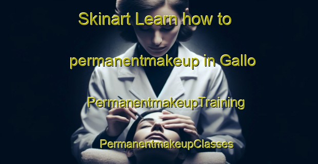 Skinart Learn how to permanentmakeup in Gallo | #PermanentmakeupTraining #PermanentmakeupClasses #SkinartTraining-Korea