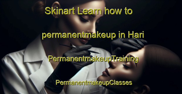 Skinart Learn how to permanentmakeup in Hari | PermanentmakeupTraining | PermanentmakeupClasses | SkinartTraining-Korea