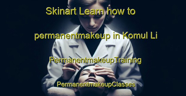 Skinart Learn how to permanentmakeup in Komul Li | PermanentmakeupTraining | PermanentmakeupClasses | SkinartTraining-Korea
