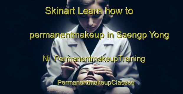 Skinart Learn how to permanentmakeup in Saengp Yong Ni | #PermanentmakeupTraining #PermanentmakeupClasses #SkinartTraining-Korea