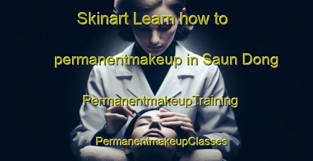 Skinart Learn how to permanentmakeup in Saun Dong | PermanentmakeupTraining | PermanentmakeupClasses | SkinartTraining-Korea