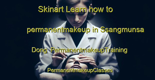Skinart Learn how to permanentmakeup in Ssangmunsa Dong | PermanentmakeupTraining | PermanentmakeupClasses | SkinartTraining-Korea