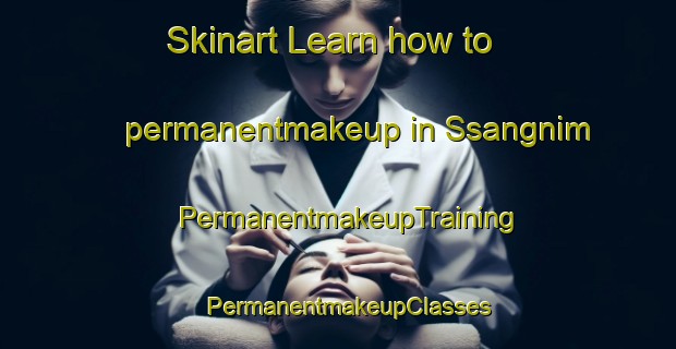 Skinart Learn how to permanentmakeup in Ssangnim | PermanentmakeupTraining | PermanentmakeupClasses | SkinartTraining-Korea