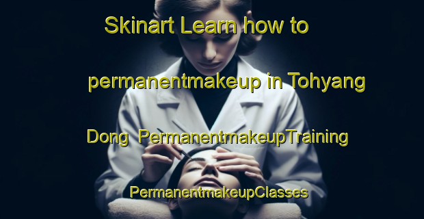 Skinart Learn how to permanentmakeup in Tohyang Dong | PermanentmakeupTraining | PermanentmakeupClasses | SkinartTraining-Korea