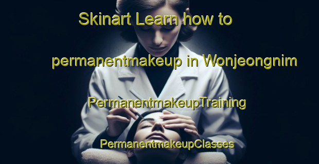 Skinart Learn how to permanentmakeup in Wonjeongnim | #PermanentmakeupTraining #PermanentmakeupClasses #SkinartTraining-Korea