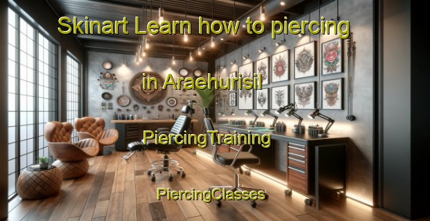 Skinart Learn how to piercing in Araehurisil | PiercingTraining | PiercingClasses | SkinartTraining-Korea