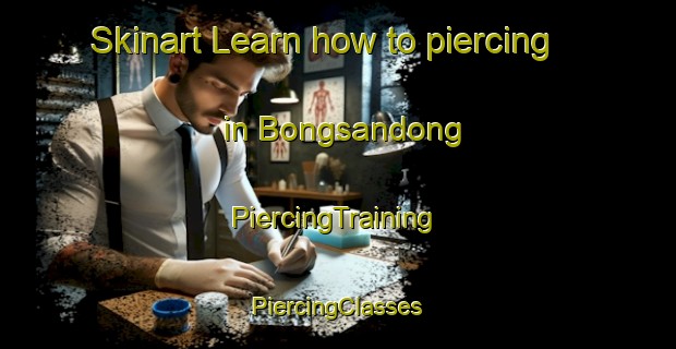 Skinart Learn how to piercing in Bongsandong | #PiercingTraining #PiercingClasses #SkinartTraining-Korea