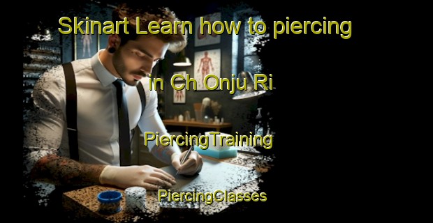 Skinart Learn how to piercing in Ch Onju Ri | PiercingTraining | PiercingClasses | SkinartTraining-Korea