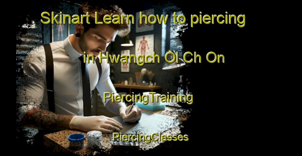 Skinart Learn how to piercing in Hwangch Ol Ch On | #PiercingTraining #PiercingClasses #SkinartTraining-Korea