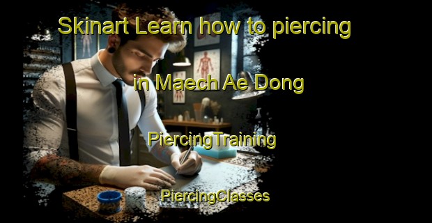 Skinart Learn how to piercing in Maech Ae Dong | #PiercingTraining #PiercingClasses #SkinartTraining-Korea