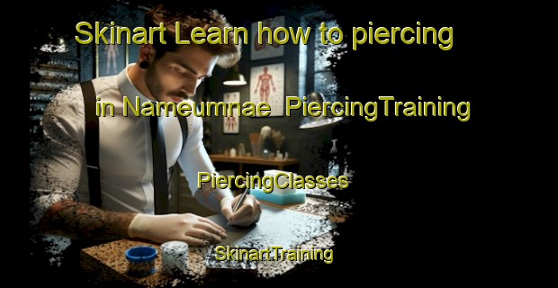 Skinart Learn how to piercing in Nameumnae | PiercingTraining | PiercingClasses | SkinartTraining-Korea