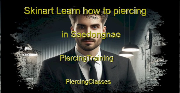 Skinart Learn how to piercing in Saedongnae | PiercingTraining | PiercingClasses | SkinartTraining-Korea