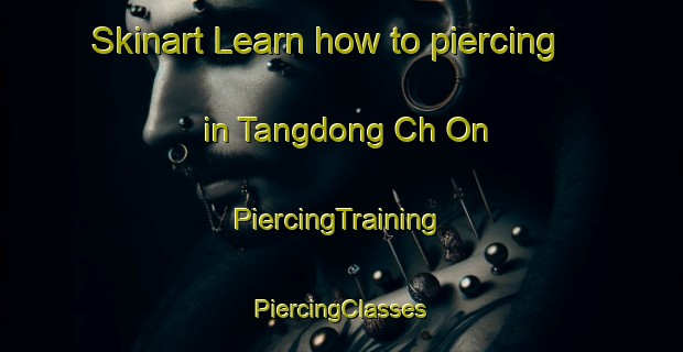 Skinart Learn how to piercing in Tangdong Ch On | #PiercingTraining #PiercingClasses #SkinartTraining-Korea