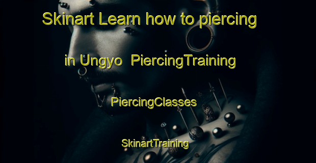Skinart Learn how to piercing in Ungyo | PiercingTraining | PiercingClasses | SkinartTraining-Korea