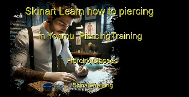 Skinart Learn how to piercing in Yonmu | PiercingTraining | PiercingClasses | SkinartTraining-Korea