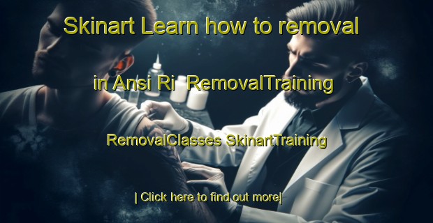 Skinart Learn how to removal in Ansi Ri | #RemovalTraining #RemovalClasses #SkinartTraining-Korea