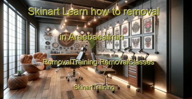 Skinart Learn how to removal in Araebaealmiri | #RemovalTraining #RemovalClasses #SkinartTraining-Korea