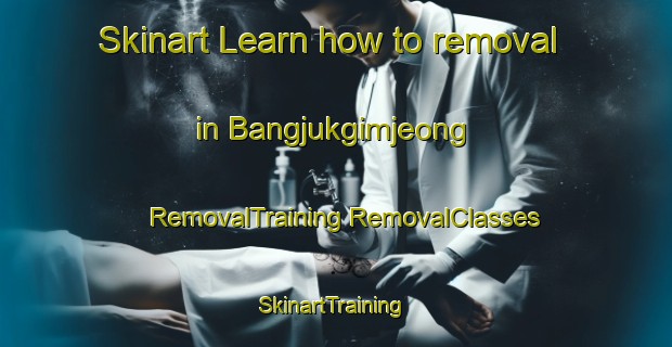 Skinart Learn how to removal in Bangjukgimjeong | #RemovalTraining #RemovalClasses #SkinartTraining-Korea