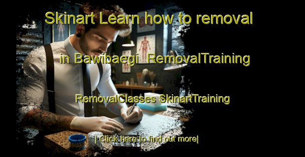 Skinart Learn how to removal in Bawibaegi | #RemovalTraining #RemovalClasses #SkinartTraining-Korea