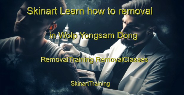 Skinart Learn how to removal in Wolp Yongsam Dong | #RemovalTraining #RemovalClasses #SkinartTraining-Korea