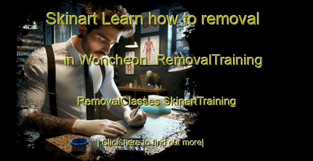 Skinart Learn how to removal in Woncheon | #RemovalTraining #RemovalClasses #SkinartTraining-Korea