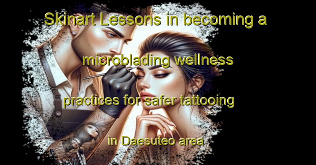 Skinart Lessons in becoming a microblading wellness practices for safer tattooing in Daesuteo area | MicrobladingTraining | MicrobladingClasses | SkinartTraining-Korea